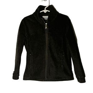 Columbia Dark Grey Fleece Full Zip Jacket